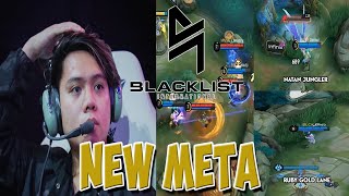 BLACKLIST SHOWS NEW META #blacklist #mlbb #mobilelegends