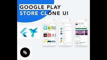 GOOGLE PLAY STORE CLONE UI FLUTTER