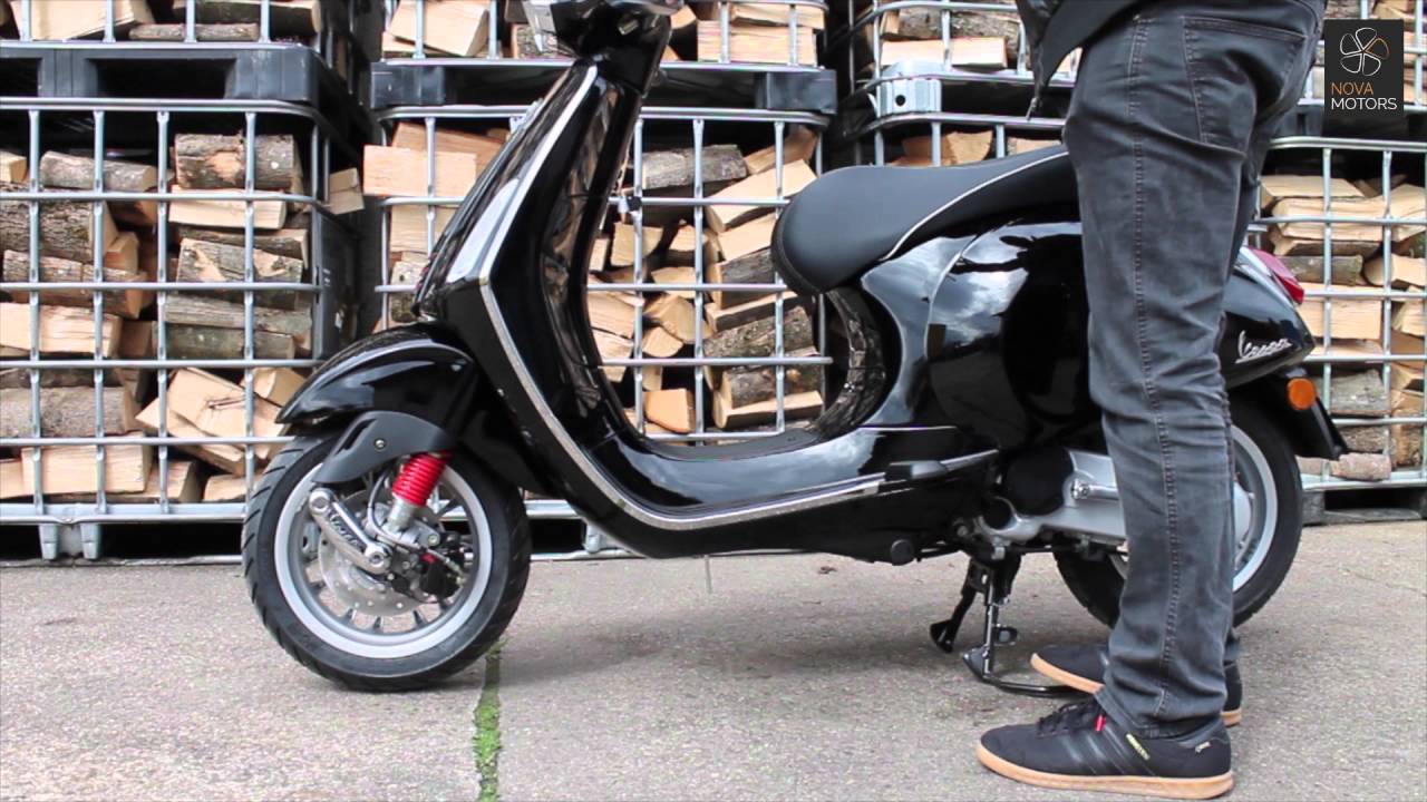 Vespa Sprint - Haupt- und Seitenstämder - YouTube