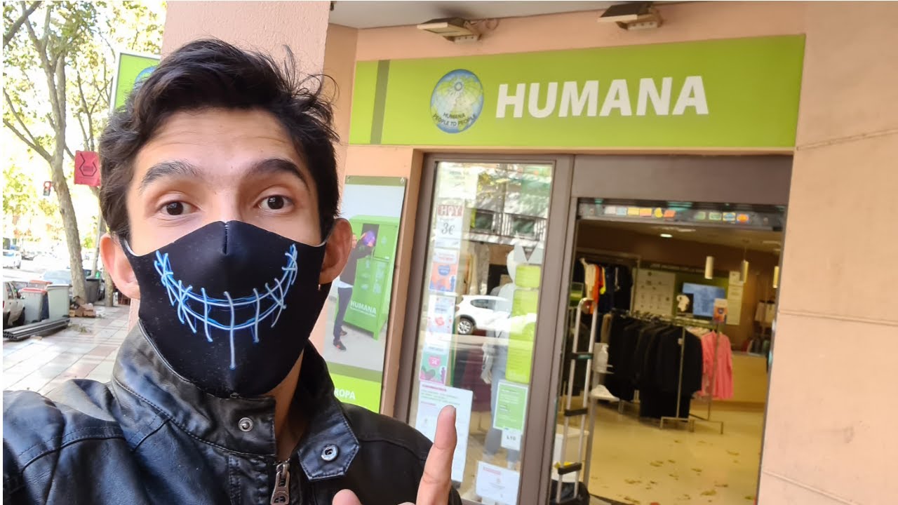 Asi es una Tienda HUMANA en España??Ropa Barata?❓COSAS QUE SON NORMALES  EN ESPAÑA Y MADRID❤✓ - YouTube