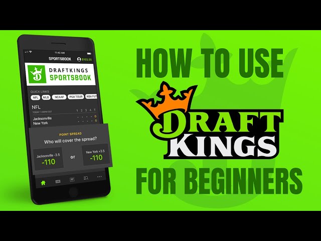 DraftKings Sportsbook Tutorial for Beginners