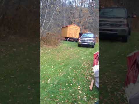 Shed delivery from old hickory buildings