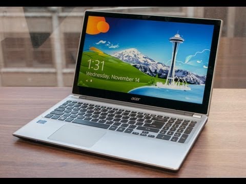 Acer Aspire V5 Touch Notebook Unboxing - YouTube