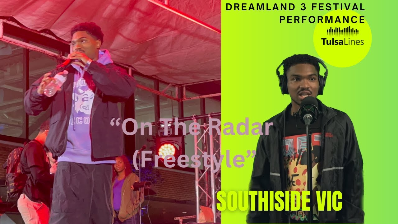 Southside Vic ( @VictorPopeJr  ) performs "On The Radar (Freestyle)" at the Dreamland Festival 3