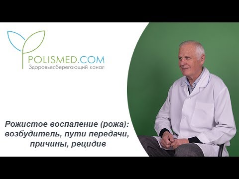 Рожистое воспаление (рожа): возбудитель, пути передачи, причины, рецидив