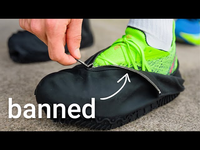I Ran a Marathon in Banned Shoes class=