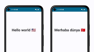 Çoklu Dil Desteği | Android Studio