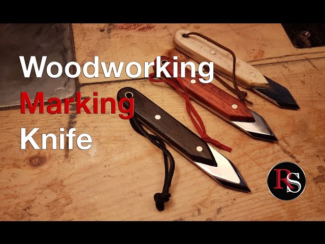 🟢 Marking Knife Build From an Old File - Woodworking Marking