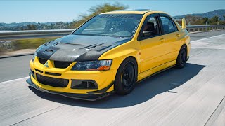 The CLEANEST Yellow 2003 Mitsubishi Evolution 8 | Full Documentary 4K