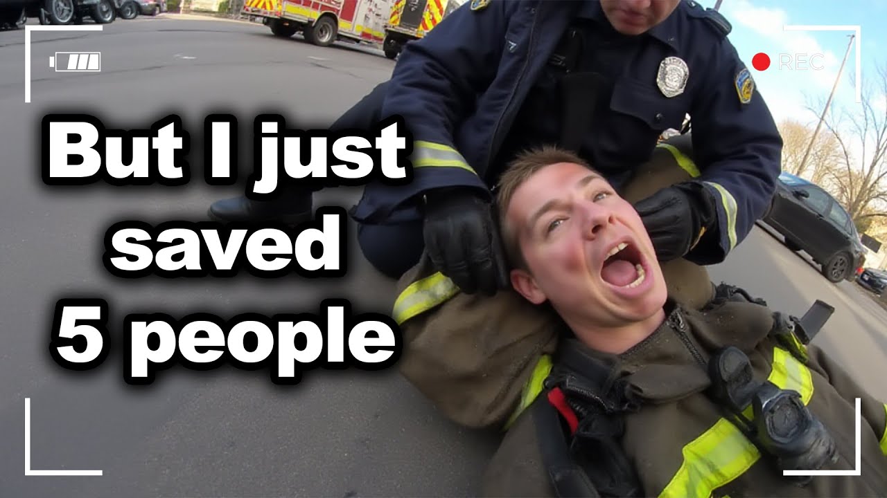 When Heroes Get Arrested By Corrupt Dumb Cops - YouTube