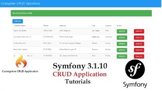 Symfony CRUD Tutorial ||  How to Create Controller in Symfony 3 in HINDI/URDU