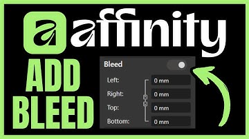 How To ADD BLEED In Affinity Designer (QUICK & EASY) 2025