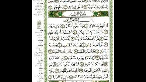 معتز الكتوت سورة البلد