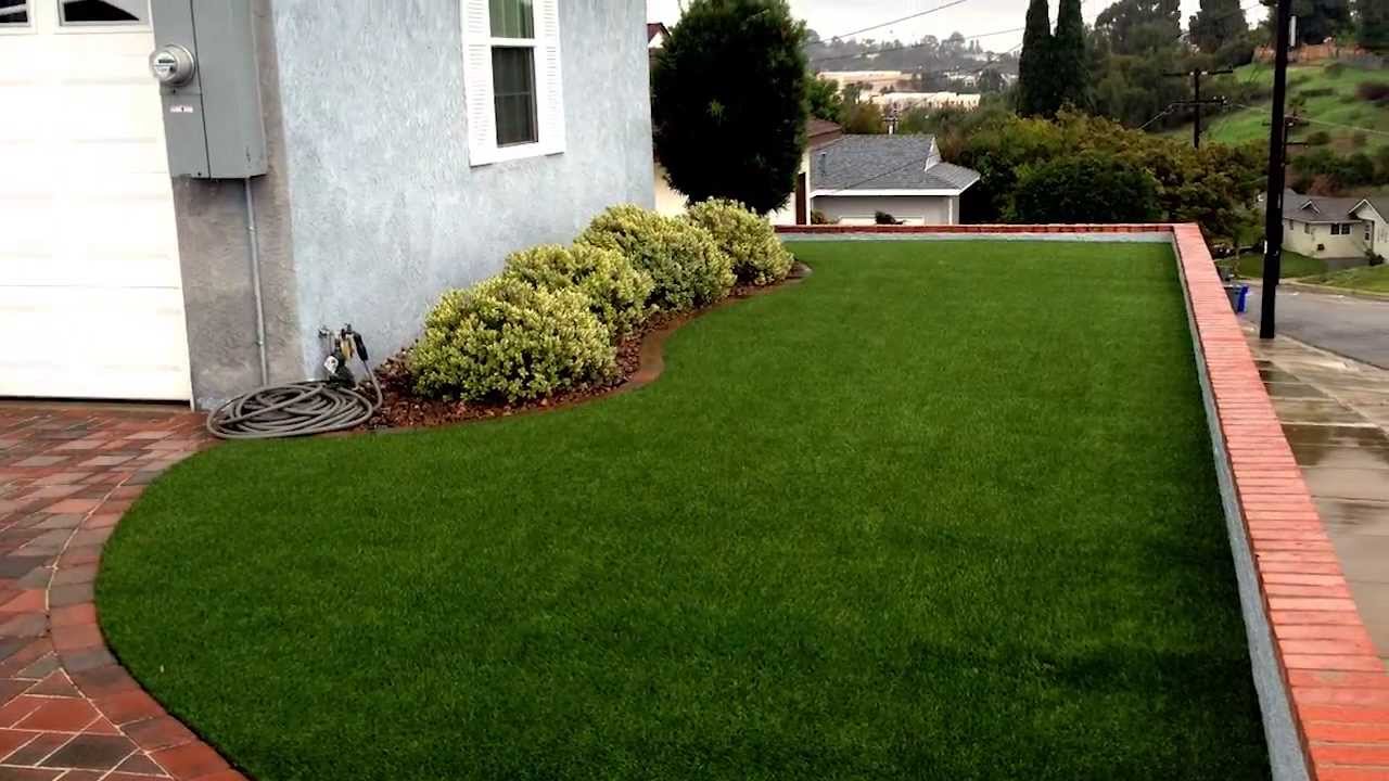 Artificial Grass Installation - Front Yard - La Mesa, CA ...