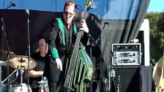 Lee Rooker of the Stray Cats - Live at the Taste of Newport 2010 - 1
