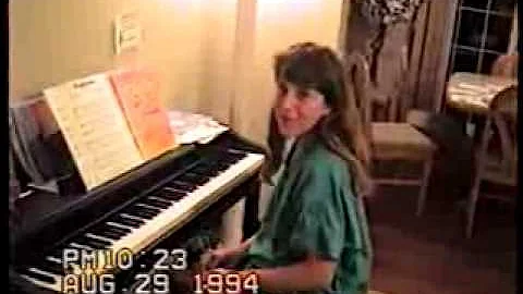 Heather and Lisa Huberman at the Piano