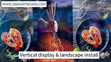 Ultra-Slim Digital Signage Solutions For Digitl Menu Board-DS TECH