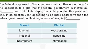 GRE Text Completion: TCY GRE Sprint 1