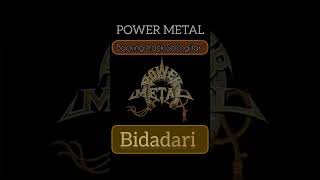 backing track Solo gitar power metal bidadari