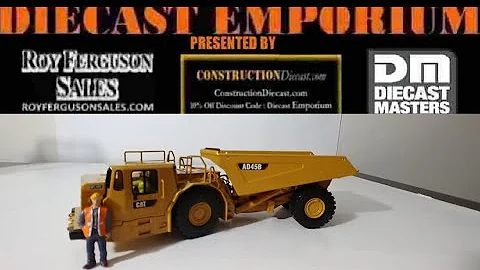 Diecast Masters Core Classics Caterpillar AD45B Underground Mining Truck