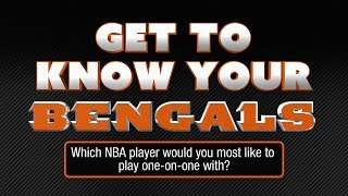 Allen Iverson vs. John Ross III One-on-One | Get to Know Your Bengals