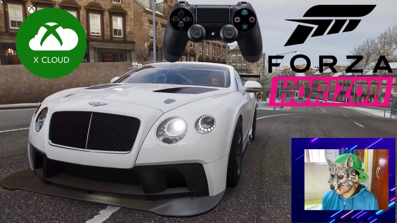 FORZA HORIZON 5- O INICIO (VIA XCLOUD) COM CONTROLE DE PS4! 