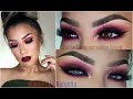 🍁 Maquillaje BORGOÑA de OTOÑO/ Fall burgundy makeup | auroramakeup