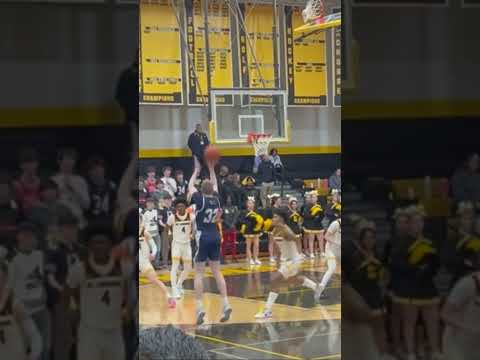 3pt last night Andrew Hill #32 IC Catholic Prep #basketball #3pointshooter