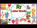 R letter words for kids  letter r words words start with letter r initial sound of letter r words