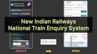 Before and After Indian Railway Train Enquiry System Case Study | Case Study screenshot 2