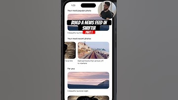 Build a News Feed in SwiftUI | Part 1 #iosdevelopment #swiftui