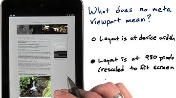 Blog layout - Mobile Web Development