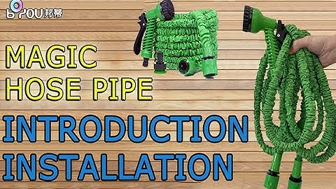 Magic Hose Pipe Installation and Testing