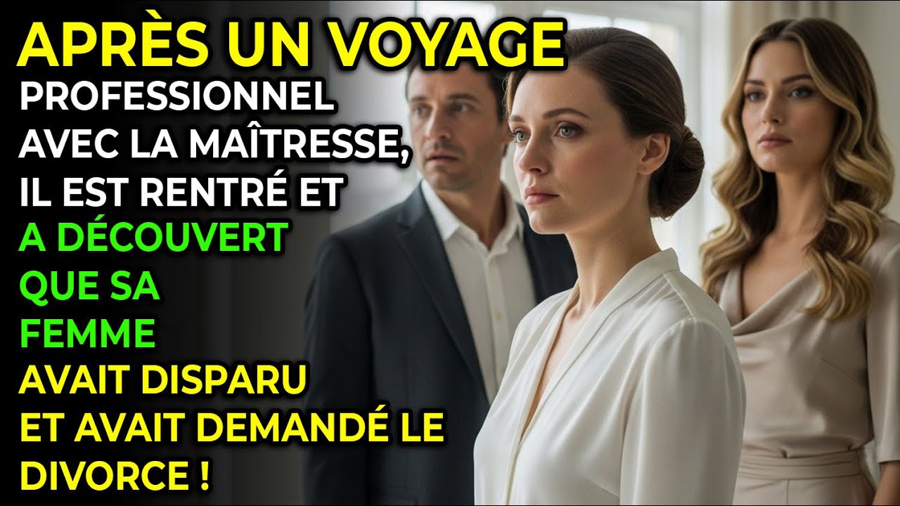 Après Un Voyage D’Affaires Avec Sa Maîtresse, Il Rentre Et Découvre Son Épouse Disparue, A Demandé…