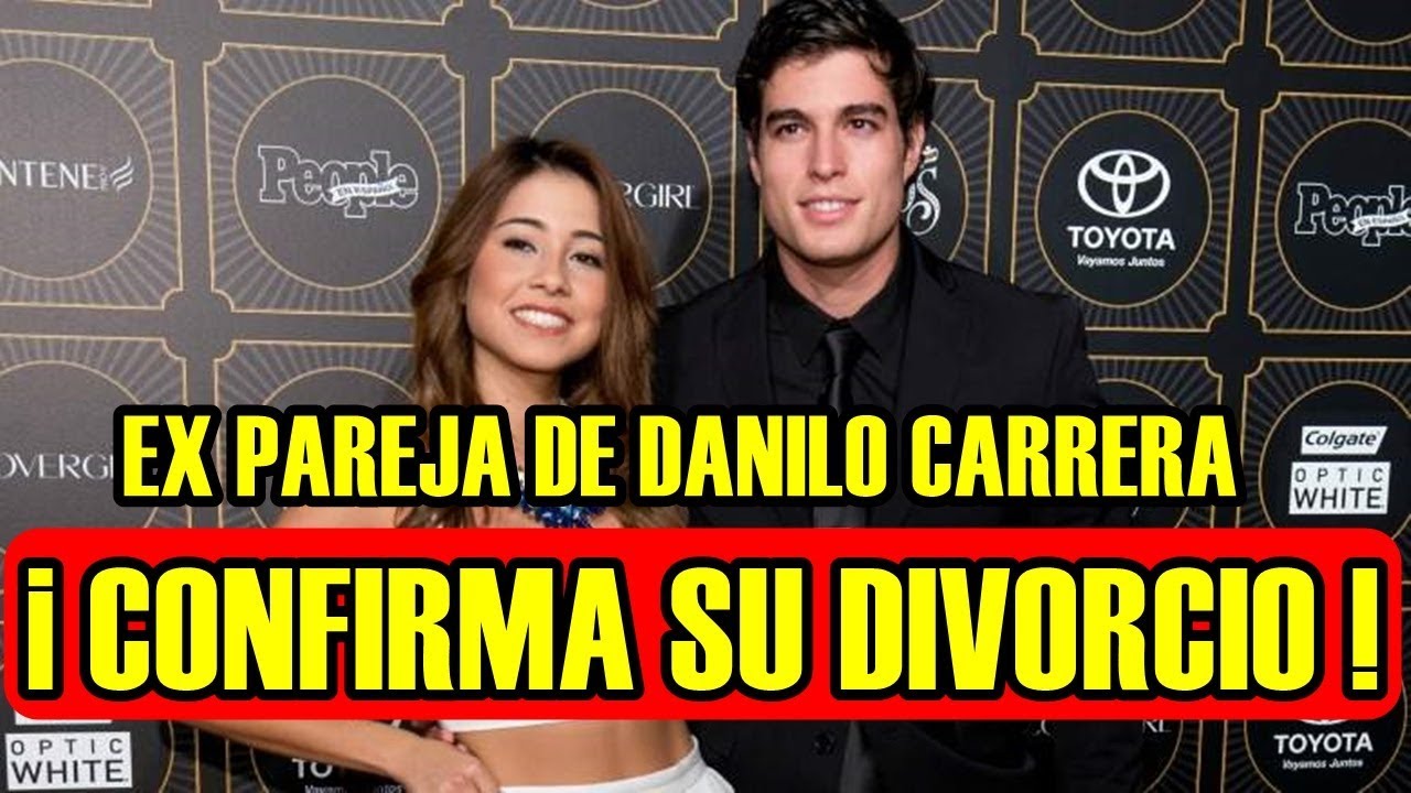 ANGELA RINCÒN ex pareja de DANILO CARRERA CONFIRMA SU DIVORCIO - YouTube