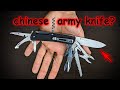 A highquality multitool knife from china that can compete with victorinox