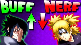 New Balance Patch 1.60 Temari & Counter NERFED - Naruto Storm Connections