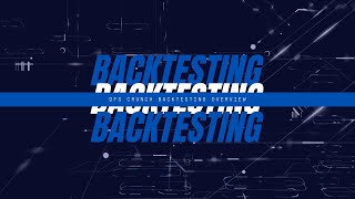 How to use DFS Crunch for backtesting (aka how to ship)