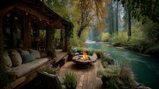Serenity Tide Riverside πΏ | Cozy Forest Ambience With Nature Sounds For Deep Relaxation
