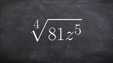 Simplifying a radical expression into rational exponents
