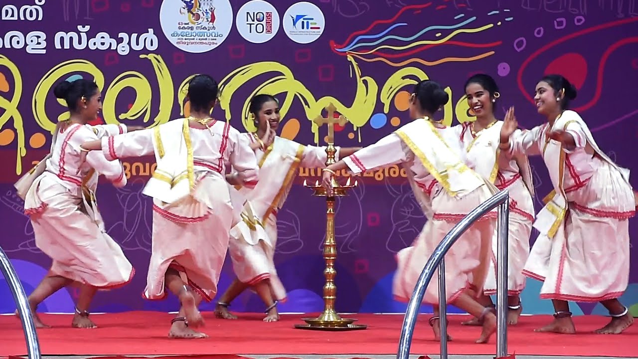 Margamkali |  St. Mary`s H S S Mullenkolly, Wayanad| State School Kalolsavam 2024 -25