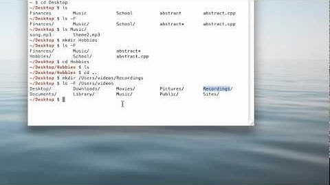 Using BASH To Create Files and Folders