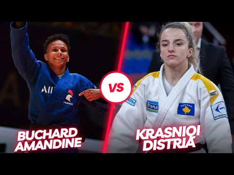 BUCHARD AMANDINE Vs KRASNIQI DISTRIA 52Kg Hungary Masters 2023 柔道