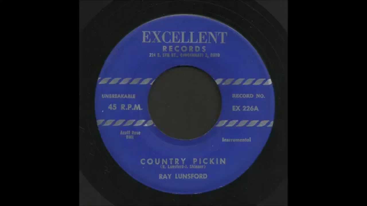 Ray Lunsford - Country Pickin - Bluegrass 45