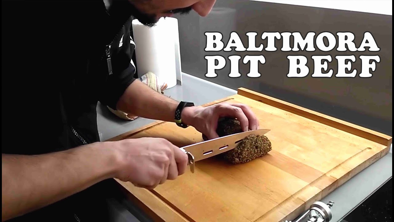 Baltimora Pit Beef / Girello di manzo / 3skaBBQ YouTube
