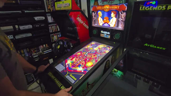 AtGames Legends Pinball 4K OTG VPX vs Stock Addams Family
