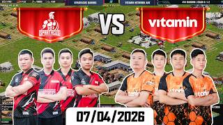 Spartacus Gaming vs Vitamin Network AOE | 4v4 Random | 07/04/2026