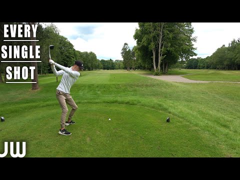 James Vs Piers Berrington! | Kingswood Golf Club | Every Shot Course Vlog...