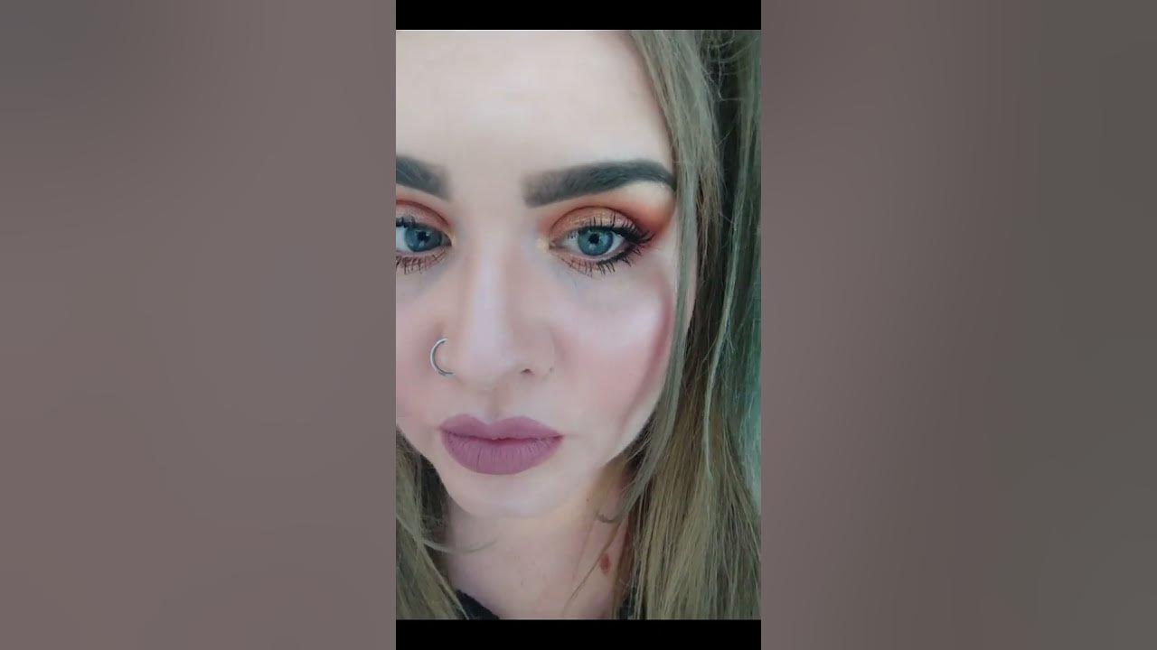 Loving my orange and coppers eyeshadow #summerready #raury