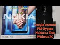 تخطي حساب جوجل نوكيا Nokia 5 1 Plus FRP Unlock  TA 1102 FRP Bypass  Android 9 0  New Method 2020